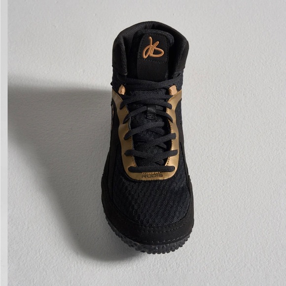Rudis Jordan Burroughs all I see is gold new with tags wrestling shoes - Picture 3 of 10